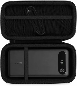 khanka Case for Anker 20000mAh 87W Portable Charger Power Bank,Black khanka Case for Anker 20000mAh 87W Portable Charger Power Bank,Black