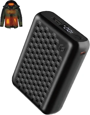 Wulcea 12v 18400mAh High Capacity Type-C InputUSB Type-C DC Output Fast Charge for Graphene Heated Jacket Heated Vest Long Lasting Portable Charger Digital Display for Genovega VERGOO Wulcea 12v 18400mAh High Capacity Type-C InputUSB Type-C DC Output Fast Charge for Graphene Heated Jacket Heated Vest Long Lasting Portable Charger Digital Display for Genovega VERGOO