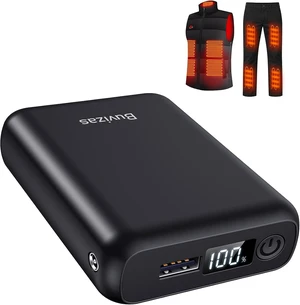 7.4V 18400mAh Heated Vest Battery Pack, Portable Battery Pack for Heated Vest Compatible with ORORO, Power Bank for Heat Jacket for Sevdiea, for Topdot, for Wulcea(No 5V/12V) 7.4V 18400mAh Heated Vest Battery Pack, Portable Battery Pack for Heated Vest Compatible with ORORO, Power Bank for Heat Jacket for Sevdiea, for Topdot, for Wulcea(No 5V/12V)