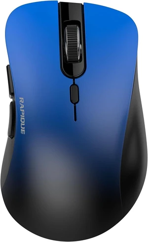 RAPIQUE Bluetooth Wireless Mouse - Dual Bluetooth & 2.4 GHz,Gradient Blue RAPIQUE Bluetooth Wireless Mouse - Dual Bluetooth & 2.4 GHz,Gradient Blue