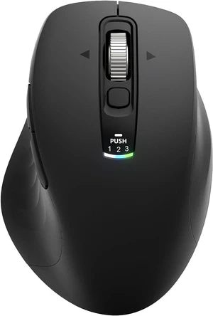 Wireless Bluetooth Mouse, Multi-Device Ergonomic Mouse with 5 Programmable Buttons, 4-Way Metal Scroll Wheel,4800 DPI Adjustable, 18-Month Battery Life, Silent Click, for Laptop, PC, Mac - Black Wireless Bluetooth Mouse, Multi-Device Ergonomic Mouse with 5 Programmable Buttons, 4-Way Metal Scroll Wheel,4800 DPI Adjustable, 18-Month Battery Life, Silent Click, for Laptop, PC, Mac - Black