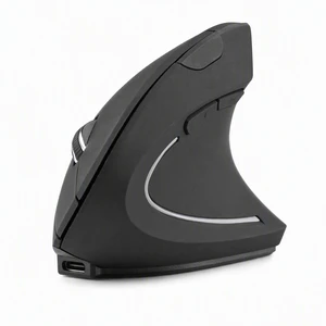 Ergonomic Vertical Wireless Mouse, Comfortable Grip, Stable 2.4G Connection, Compatible with PC Laptop Desktop Ergonomic Vertical Wireless Mouse, Comfortable Grip, Stable 2.4G Connection, Compatible with PC Laptop Desktop