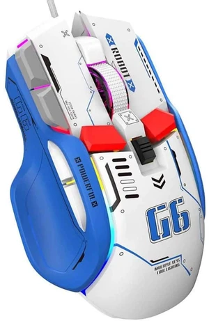 RGB Gaming Mouse Backlit Wired Ergonomic 10 Button Programmable Mouse ,UP to 12800 DPI, RGB,10 Programmable Buttons White RGB Gaming Mouse Backlit Wired Ergonomic 10 Button Programmable Mouse ,UP to 12800 DPI, RGB,10 Programmable Buttons White