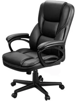 Furmax Office Executive Chair High Back Adjustable Managerial Home Desk Chair, Swivel Computer PU Leather Chair with Lumbar Support Furmax Office Executive Chair High Back Adjustable Managerial Home Desk Chair, Swivel Computer PU Leather Chair with Lumbar Support