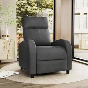 Homall Recliner Chair, Recliner Sofa for Adults, Recliners Home Theater Seating with Lumbar Support, Reclining Sofa Chair for Living Room (Fabric, Dark Grey) Homall Recliner Chair, Recliner Sofa for Adults, Recliners Home Theater Seating with Lumbar Support, Reclining Sofa Chair for Living Room (Fabric, Dark Grey)