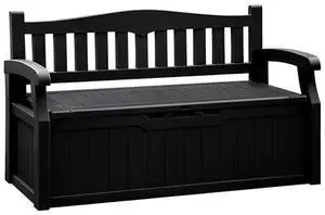 Flamaker 80 Gallon Storage Bench Outdoor Indoor, Durable All-Weather Seating with Hidden Storage, Lockable Deck Box for Garden, Patio, Poolside (Black) Flamaker 80 Gallon Storage Bench Outdoor Indoor, Durable All-Weather Seating with Hidden Storage, Lockable Deck Box for Garden, Patio, Poolside (Black)