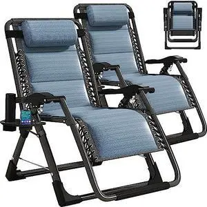 Slsy Zero Gravity Chair, Reclining Lounge Chair with Removable Tray for Indoor and Outdoor, Patio Recliner Folding Reclining Chair Slsy Zero Gravity Chair, Reclining Lounge Chair with Removable Tray for Indoor and Outdoor, Patio Recliner Folding Reclining Chair