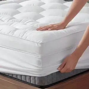 Full Size Mattress Topper, 3 Inch Hybrid Filling for Balanced Sleep, Extra Thick Mattress Topper with Breathable Cover, Universal Fit for Bedrooms, Guest Rooms & RVs Full Size Mattress Topper, 3 Inch Hybrid Filling for Balanced Sleep, Extra Thick Mattress Topper with Breathable Cover, Universal Fit for Bedrooms, Guest Rooms & RVs