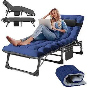 Slsy Folding Lounge Chairs Outdoor, Adjustable Sleeping Cot Chair, Portable Folding Bed Cot Chaise Lounge Chairs for Outside Beach Lawn Camping Pool Sun Tanning Slsy Folding Lounge Chairs Outdoor, Adjustable Sleeping Cot Chair, Portable Folding Bed Cot Chaise Lounge Chairs for Outside Beach Lawn Camping Pool Sun Tanning