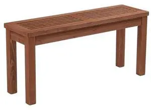 VINGLI Outdoor Wooden Bench, 40 Porch Bench Outdoor Backless Garden Bench, Small Outdoor Bench for Deck Patio Entryway VINGLI Outdoor Wooden Bench, 40 Porch Bench Outdoor Backless Garden Bench, Small Outdoor Bench for Deck Patio Entryway