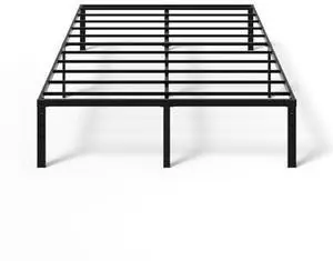 Bonnlo 16 Inch Metal Platform Queen Bed Frame, No Box Spring Needed,Mattress Foundation,Heavy Duty Steel Slat Support,No Box Spring Needed,Black Bonnlo 16 Inch Metal Platform Queen Bed Frame, No Box Spring Needed,Mattress Foundation,Heavy Duty Steel Slat Support,No Box Spring Needed,Black