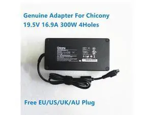 Aomoproing 19.5V 16.9A 330W 4Holes Chicony A17-330P2A A330A006P Power Supply AC Adapter For 330W 230W Laptop Charger Aomoproing 19.5V 16.9A 330W 4Holes Chicony A17-330P2A A330A006P Power Supply AC Adapter For 330W 230W Laptop Charger