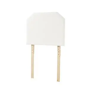Tavira Allure® Boucle Dorm Headboard with Legs - Cream White Tavira Allure® Boucle Dorm Headboard with Legs - Cream White