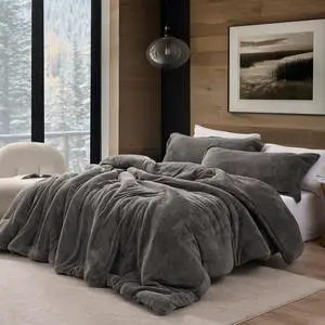 Coma Inducer Get Under Me Oversized Queen Comforter Set - Dark Night Gray Coma Inducer Get Under Me Oversized Queen Comforter Set - Dark Night Gray