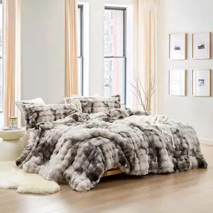 Snowball Double Chunky Bunny - Coma Inducer® Oversized King Comforter Set - Messy Storm Gray Snowball Double Chunky Bunny - Coma Inducer® Oversized King Comforter Set - Messy Storm Gray