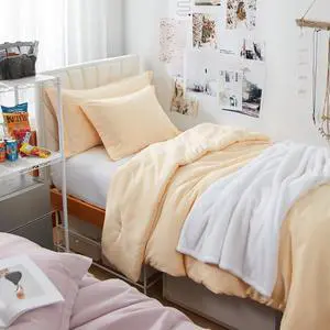 Dorm Haul® Cozy College Comforter Set - Twin XL Bedding - Shortbread Dorm Haul® Cozy College Comforter Set - Twin XL Bedding - Shortbread