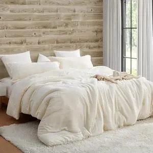 Git Cozy - Coma Inducer® Oversized King Comforter Set - Taupe White Git Cozy - Coma Inducer® Oversized King Comforter Set - Taupe White