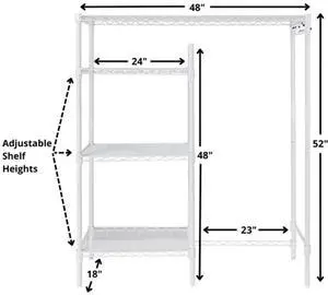 Suprima® Adjustable Shelving - The Shelf Supreme - White Suprima® Adjustable Shelving - The Shelf Supreme - White