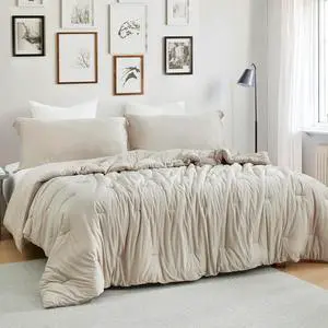 Cool as The Other Side of The Pillow - Coma Inducer® Oversized Queen Comforter Set - Simply Taupe Cool as The Other Side of The Pillow - Coma Inducer® Oversized Queen Comforter Set - Simply Taupe