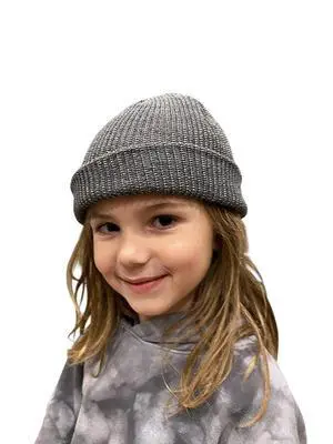 Whenever Beanie - Gray - Unisex Kids Whenever Beanie - Gray - Unisex Kids