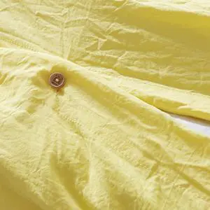 Duvet Cover - Natural Loft King - Limelight Yellow Duvet Cover - Natural Loft King - Limelight Yellow