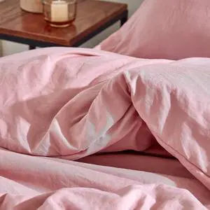Duvet Cover - Natural Loft King - Silver Pink Duvet Cover - Natural Loft King - Silver Pink