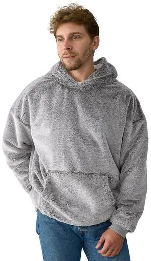Coma Inducer Men's Hoodie - Bunny Soft - Grayish Brownish Whitish - Small/Medium Coma Inducer Men's Hoodie - Bunny Soft - Grayish Brownish Whitish - Small/Medium