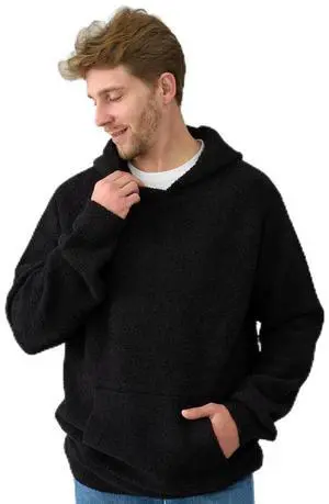 Coma Inducer Men's Hoodie - Cozy to the Est - Black - Small/Medium Coma Inducer Men's Hoodie - Cozy to the Est - Black - Small/Medium