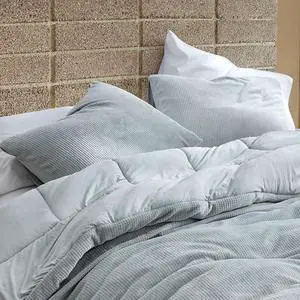 Coma-Holic - Coma Inducer® (with Butter) King Sham (2 Pack) - February Gray Coma-Holic - Coma Inducer® (with Butter) King Sham (2 Pack) - February Gray
