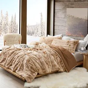 Coma Inducer Chunky Bunny Spotty Yoga Oversized King Comforter - White Tan Coma Inducer Chunky Bunny Spotty Yoga Oversized King Comforter - White Tan