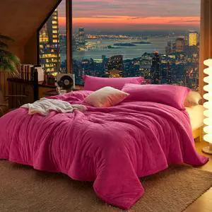 Neon Nights - Coma Inducer® Oversized King Comforter Set | Neon Pink Neon Nights - Coma Inducer® Oversized King Comforter Set | Neon Pink