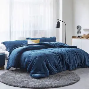 Coma Inducer Oversized King Comforter Set - Me Sooo Comfy - Nightfall Navy Coma Inducer Oversized King Comforter Set - Me Sooo Comfy - Nightfall Navy