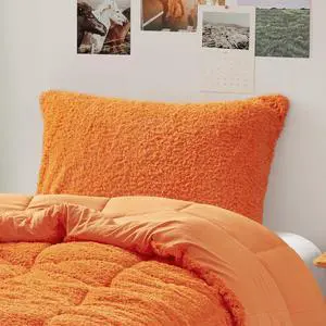 Dreamsicle Creamsicle - Coma Inducer® Standard Sham - Orange Peel Dreamsicle Creamsicle - Coma Inducer® Standard Sham - Orange Peel