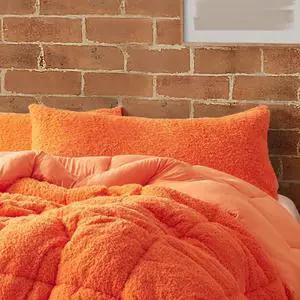 Dreamsicle Creamsicle - Coma Inducer® King Sham - Orange Peel Dreamsicle Creamsicle - Coma Inducer® King Sham - Orange Peel