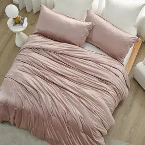 Coma Inducer Satin Summer Oversized King Comforter Set - Bronzed Blush Coma Inducer Satin Summer Oversized King Comforter Set - Bronzed Blush