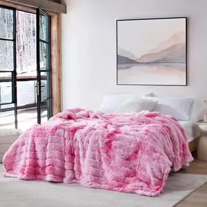 Coma Inducer Snowball Chunky Bunny King Blanket - Pink Cosmos Coma Inducer Snowball Chunky Bunny King Blanket - Pink Cosmos