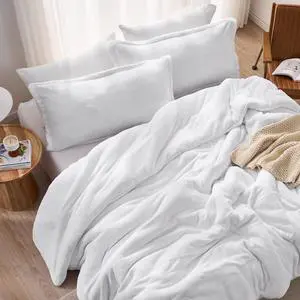 Coma Inducer Get Under Me Alaskan King Comforter Set - White Coma Inducer Get Under Me Alaskan King Comforter Set - White