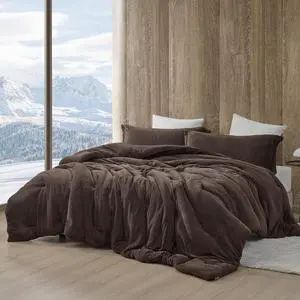 Warmer Than Warm - Coma Inducer® Oversized Queen Comforter Set - Hot Fudge Warmer Than Warm - Coma Inducer® Oversized Queen Comforter Set - Hot Fudge