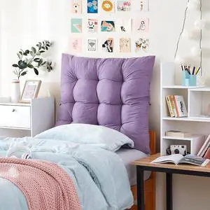 Rainha® - Puffy Tufted College Headboard - Purple Dusk Rainha® - Puffy Tufted College Headboard - Purple Dusk