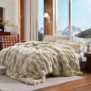 Coma Inducer Snowball Giant Oversized Queen Comforter Set - French Oak Coma Inducer Snowball Giant Oversized Queen Comforter Set - French Oak