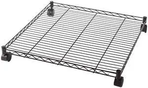 Suprima Rolling Underbed Square Shelf - Black Suprima Rolling Underbed Square Shelf - Black