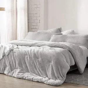 Coma Inducer Oversized King Set Comforter - Me Sooo Comfy - Glacier Gray Coma Inducer Oversized King Set Comforter - Me Sooo Comfy - Glacier Gray