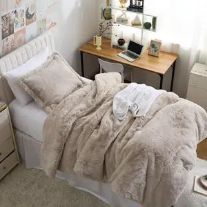 Coma Inducer I Am Bed Serious Oversized Twin Comforter Set - Taupe Cream Coma Inducer I Am Bed Serious Oversized Twin Comforter Set - Taupe Cream