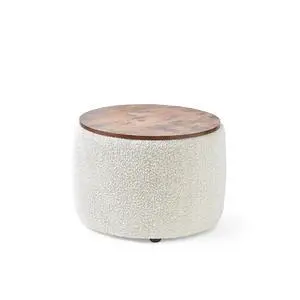 2East - Storage Table Ottoman - Off White 2East - Storage Table Ottoman - Off White