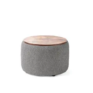 2East - Storage Table Ottoman - Black/Gray 2East - Storage Table Ottoman - Black/Gray