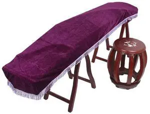 Purple Guzheng Cover, Velvet, 165x33x12cm / 65x13x5in, Dustproof, Anti-scratch, Decorative, Soft, Easy to Clean Purple Guzheng Cover, Velvet, 165x33x12cm / 65x13x5in, Dustproof, Anti-scratch, Decorative, Soft, Easy to Clean