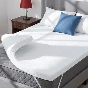 3 Inch Memory Foam Mattress Topper, Gel Foam Bed Topper with Adjustable Straps, Breathable Washable Cover, Non Slip Bottom, Soft Supportive, Full 3 Inch Memory Foam Mattress Topper, Gel Foam Bed Topper with Adjustable Straps, Breathable Washable Cover, Non Slip Bottom, Soft Supportive, Full