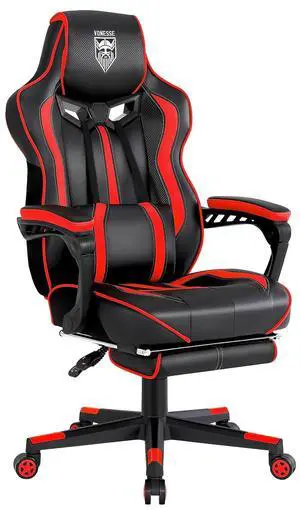 Gaming Chair for Adults, Reclining Gaming Chairs with Footrest and Massage, Computer Gaming Chair for Heavy People,Ergonomic Gamer Chair Big and Tall (Red/Black) Gaming Chair for Adults, Reclining Gaming Chairs with Footrest and Massage, Computer Gaming Chair for Heavy People,Ergonomic Gamer Chair Big and Tall (Red/Black)