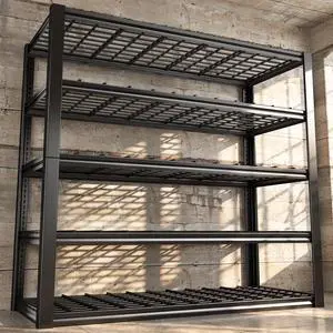 48" W Garage Shelving Load 2500LBS, 5 Tier Storage Shelves, Adjustable Garage Storage Shelves, Heavy Duty Shelving for Warehouse, Pantry, Basement, Commercial, 48" W X 72" H X18 D 48" W Garage Shelving Load 2500LBS, 5 Tier Storage Shelves, Adjustable Garage Storage Shelves, Heavy Duty Shelving for Warehouse, Pantry, Basement, Commercial, 48" W X 72" H X18 D