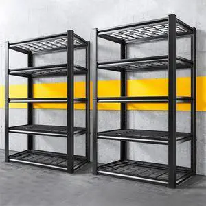 Garage Shelving 3200LBS, 5-Tier Storage Shelves, Adjustable Industrial Metal Shelving Unit for Garage, Basement, Pantry, Warehouse,Commercial, 36" W x 16" D x 72" H, 2 Pack Garage Shelving 3200LBS, 5-Tier Storage Shelves, Adjustable Industrial Metal Shelving Unit for Garage, Basement, Pantry, Warehouse,Commercial, 36" W x 16" D x 72" H, 2 Pack
